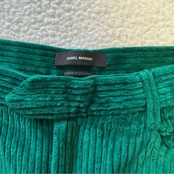 Isabel Marant Mereo Corduroy Kick Flare Boot Trouser Pants Size 40 US 8 - Picture 3 of 11